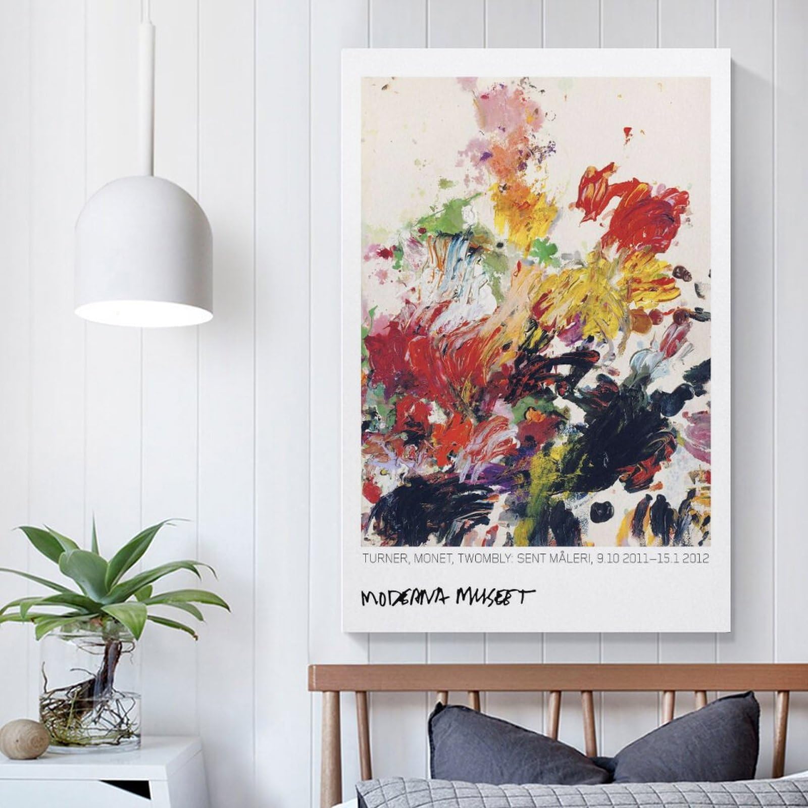 １点のみ！新品 Cytwombly ポスター アート インテリア 絵画  美術Q Amazon.co.jp: Cy Twomblyポスターフラワー抽象的なキャンバス